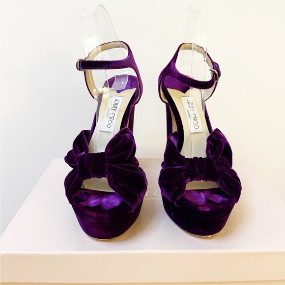 Jimmy Choo Heloise 120 Platform Heels - Picture 7 of 14